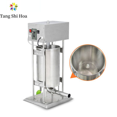 Máy làm xúc xích điện không gỉ 10 lít Ống tiêm Máy nhồi xúc xích
