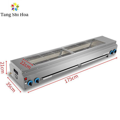 Bàn nướng bằng thép không gỉ Bếp nướng điện không khói cho món nướng BBQ Nướng không khói