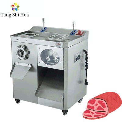Máy cắt và xay thịt bằng thép không gỉ 220V dành cho người bán thịt và chế biến thịt chuyên nghiệp
